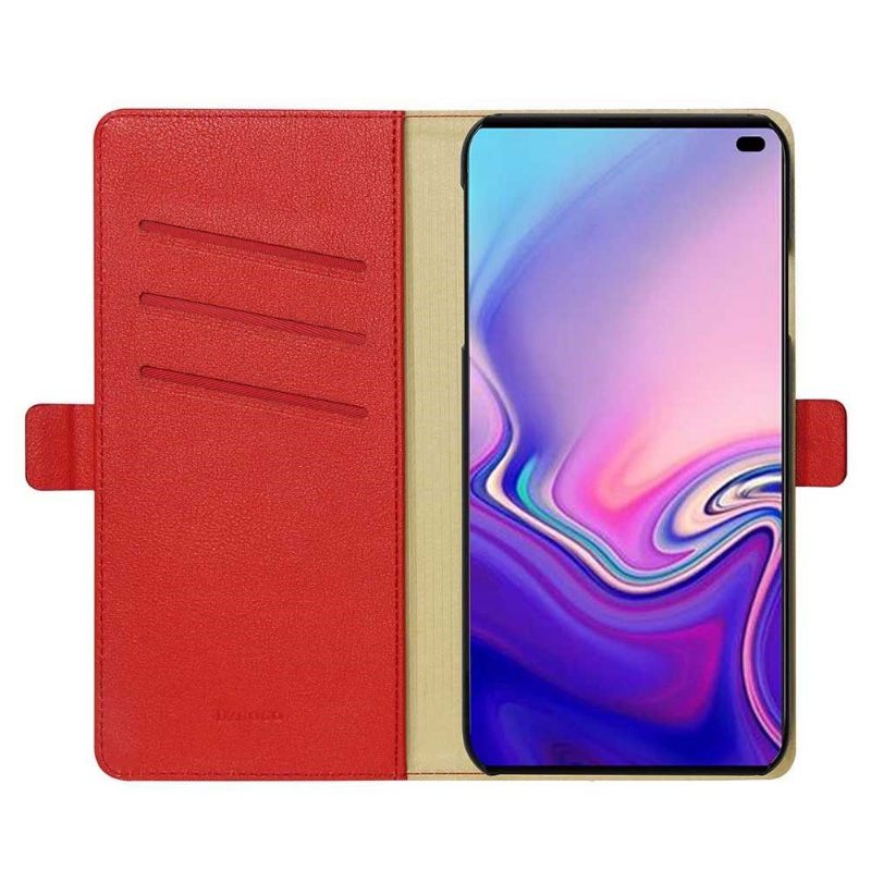 Case voor Samsung Galaxy S10 Bescherming Folio-hoesje Kunstleer Folio L'arthus