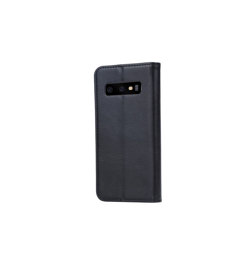 Case voor Samsung Galaxy S10 Stand Case Leren Kaarthouder