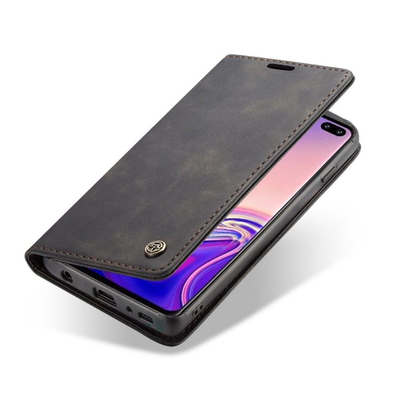 Cover voor Samsung Galaxy S10 Premium Kunstleer