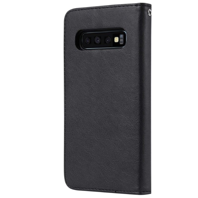 Hoesje Cover voor Samsung Galaxy S10 Magnetisch Kunstleer