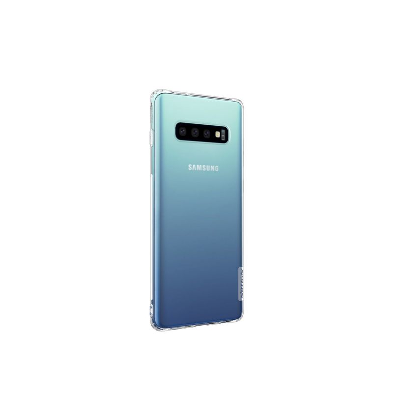 Hoesje voor Samsung Galaxy S10 Anti-fall Heldere Natuurlijke Gel