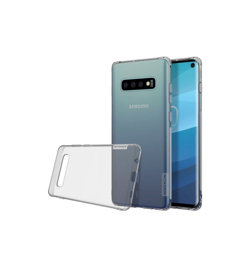 Hoesje voor Samsung Galaxy S10 Anti-fall Heldere Natuurlijke Gel