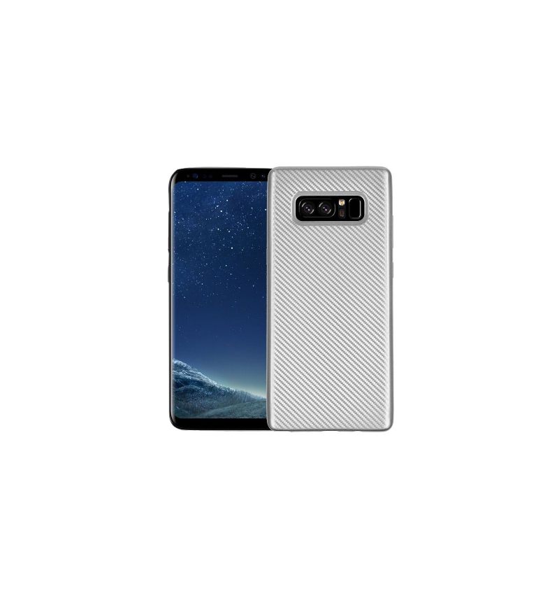 Hoesje voor Samsung Galaxy S10 Anti-fall Koolstofvezelcoating