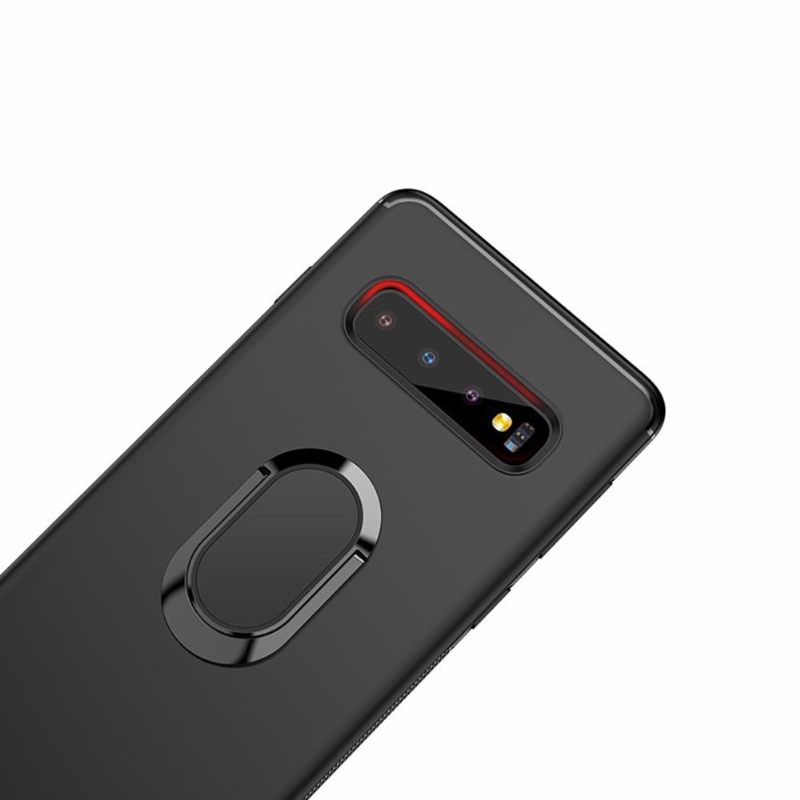 Hoesje voor Samsung Galaxy S10 Mat Effect Met Magnetische Ondersteuning