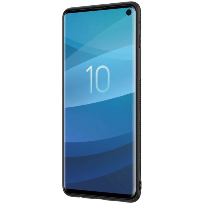 Hoesje voor Samsung Galaxy S10 Synthetische Vezel