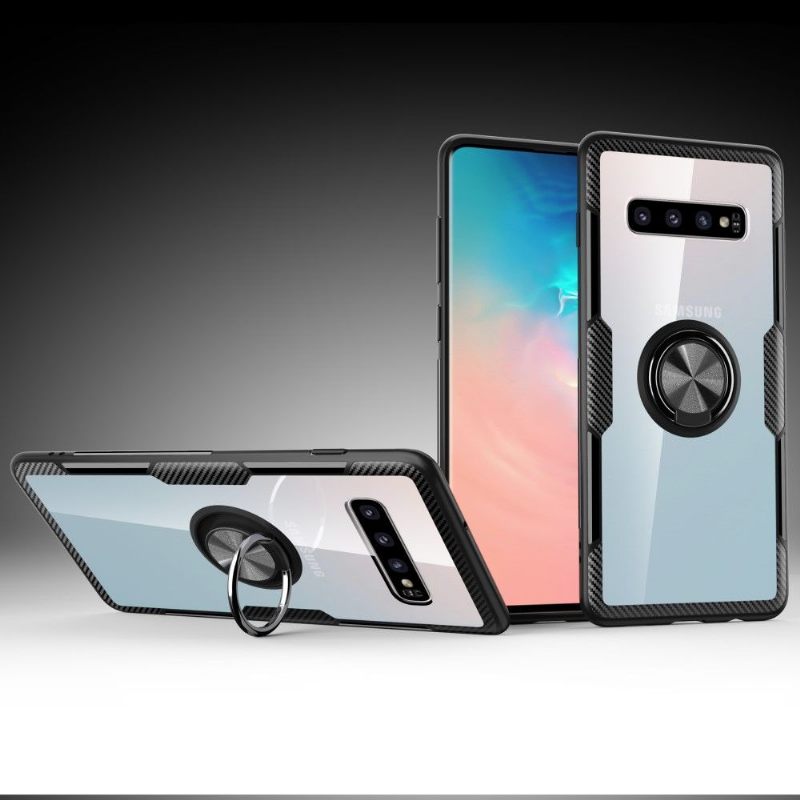 Hoesje voor Samsung Galaxy S10 Transparante Vinger