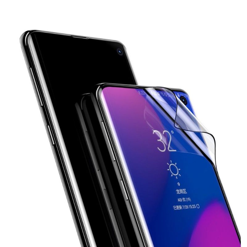 Samsung Galaxy S10 - 2 Gebogen Schermbeschermers