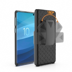 Telefoonhoesje voor Samsung Galaxy S10 Integraal Met Riemclip