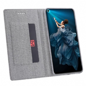 Folio-hoesje voor Honor 20 Pro Bretels Met Ondersteuningsfunctie