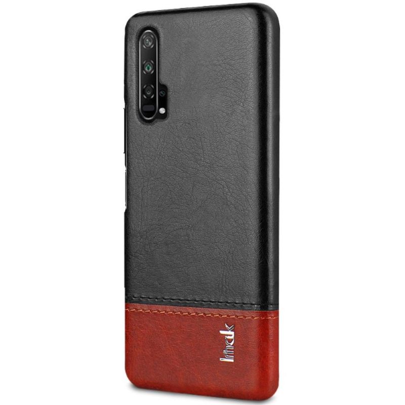 Hoesje voor Honor 20 Pro Imak Bicolor Imitatieleer