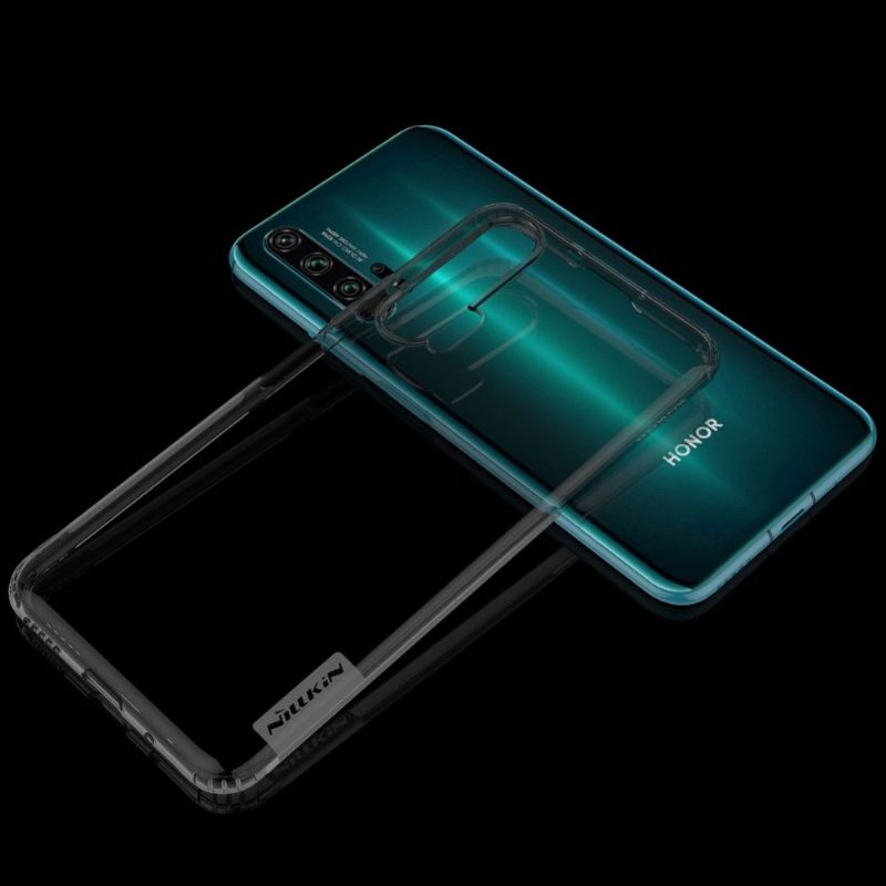 Hoesje voor Honor 20 Pro In Gel Nature Transparant Grijs