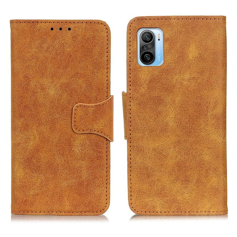 Cover voor Xiaomi Mi 11i / Poco F3 Edouard Kunstleer Vintage