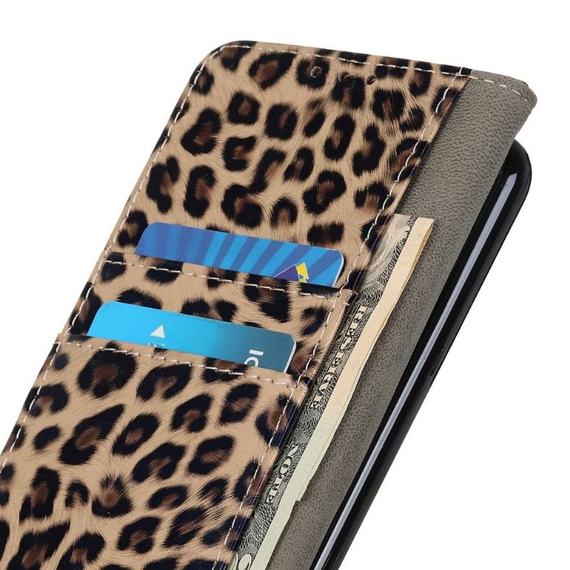 Flip Case voor Xiaomi Mi 11i / Poco F3 Kunstleer Luipaardstijl