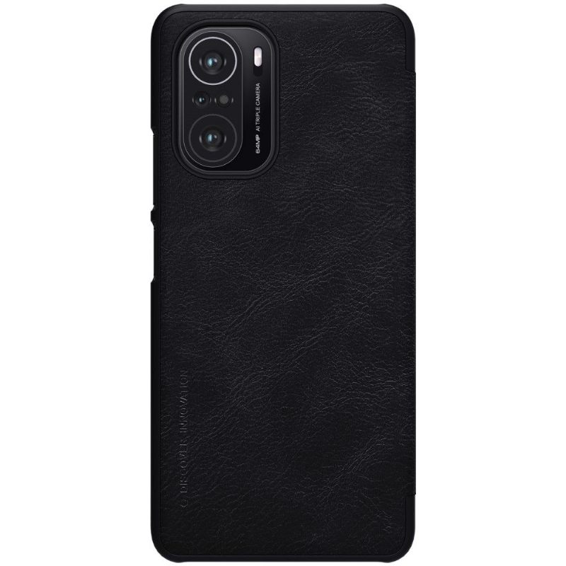 Flip Case voor Xiaomi Mi 11i / Poco F3 Qin-serie Leereffect