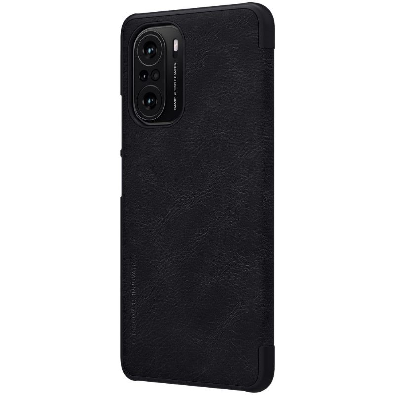 Flip Case voor Xiaomi Mi 11i / Poco F3 Qin-serie Leereffect