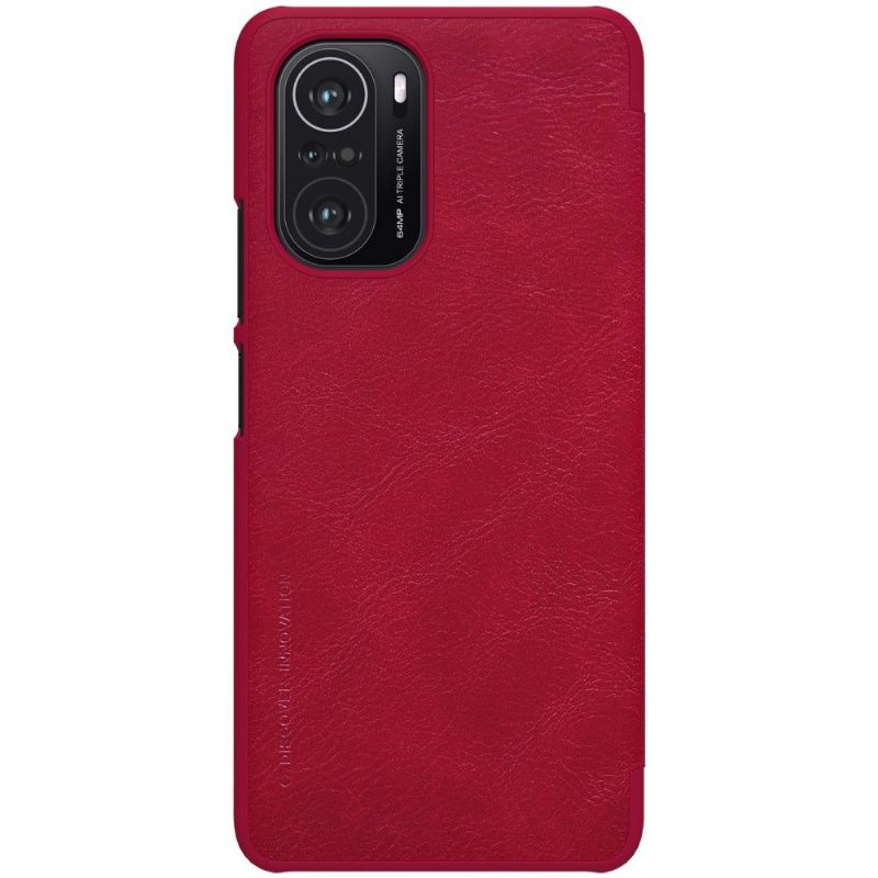 Flip Case voor Xiaomi Mi 11i / Poco F3 Qin-serie Leereffect