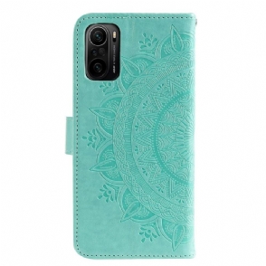 Flip Case voor Xiaomi Mi 11i / Poco F3 Zon Mandala