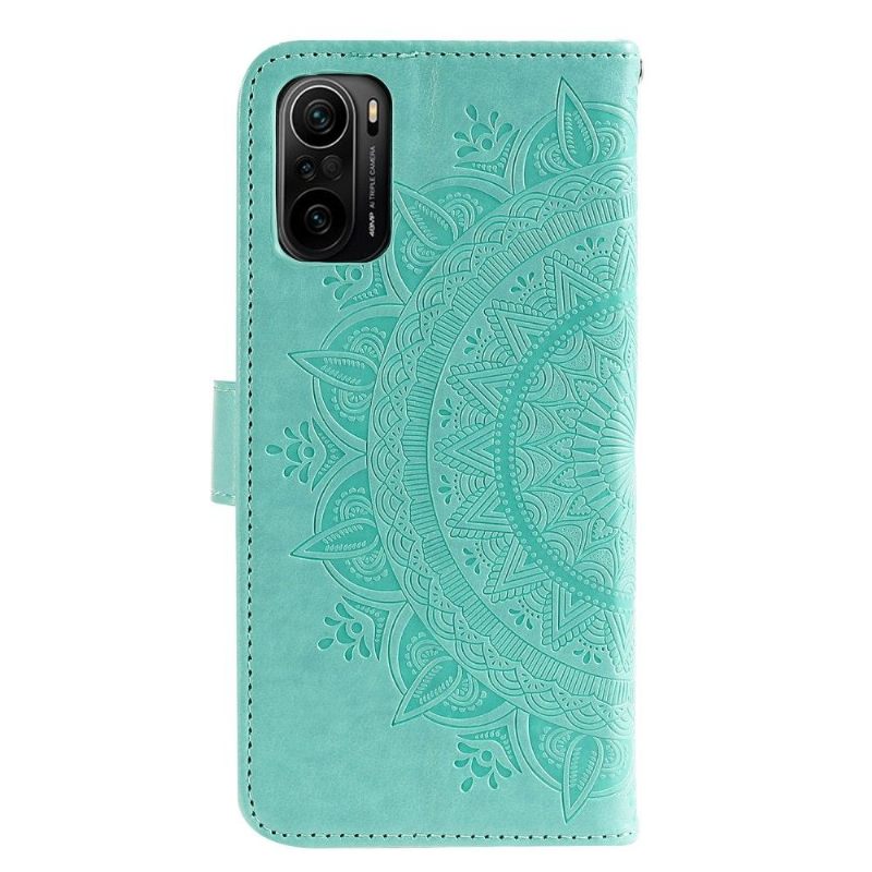 Flip Case voor Xiaomi Mi 11i / Poco F3 Zon Mandala