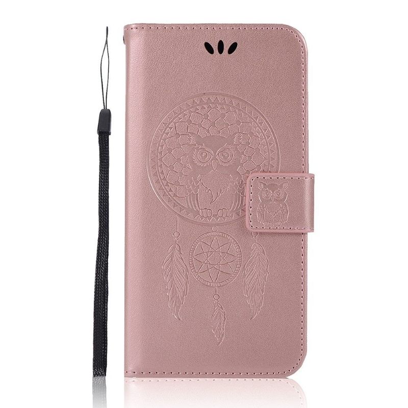 Folio-hoesje voor Xiaomi Mi 11i / Poco F3 Anti-fall Dromenvanger Uil