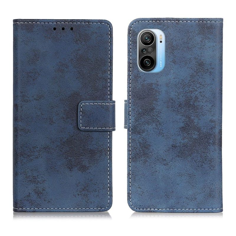 Folio-hoesje voor Xiaomi Mi 11i / Poco F3 Cyrius Kunstleer Vintage