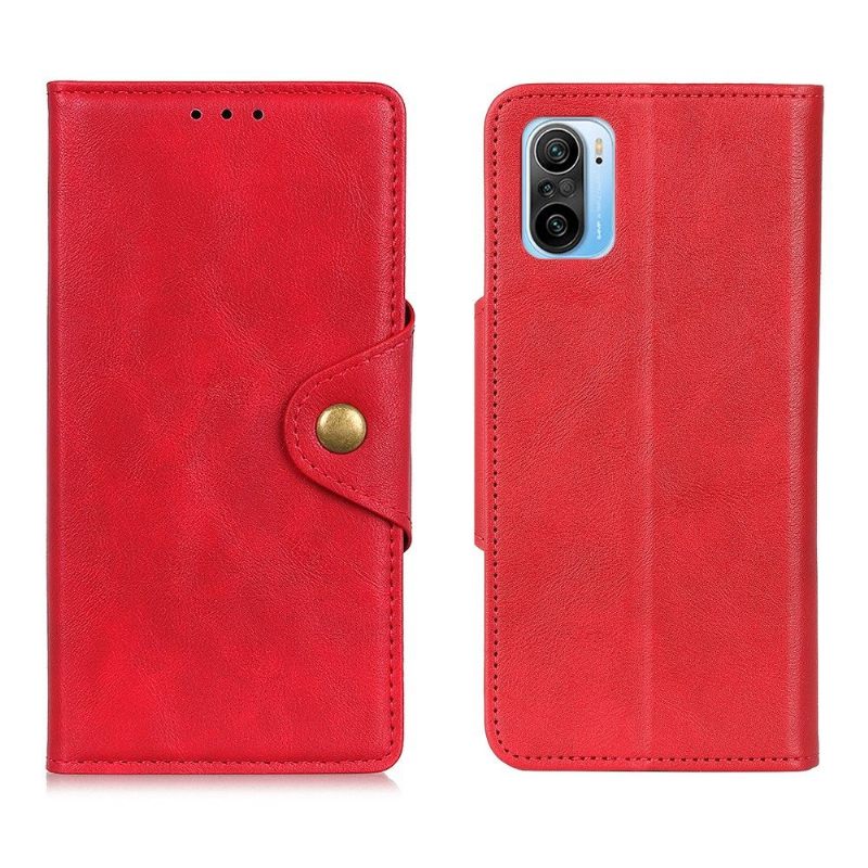 Folio-hoesje voor Xiaomi Mi 11i / Poco F3 Oscar Mat Kunstleer