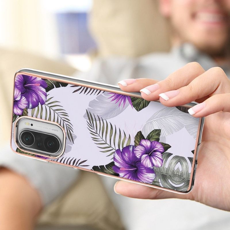 Hoesje voor Xiaomi Mi 11i / Poco F3 Exotische Bloemen