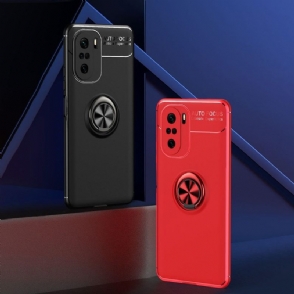 Hoesje voor Xiaomi Mi 11i / Poco F3 Siliconen Met Roterende Steun