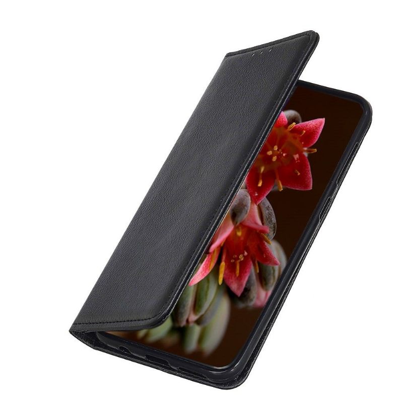 Leren Hoesje voor Xiaomi Mi 11i / Poco F3 Bescherming Folio-hoesje Puur Kunstleer