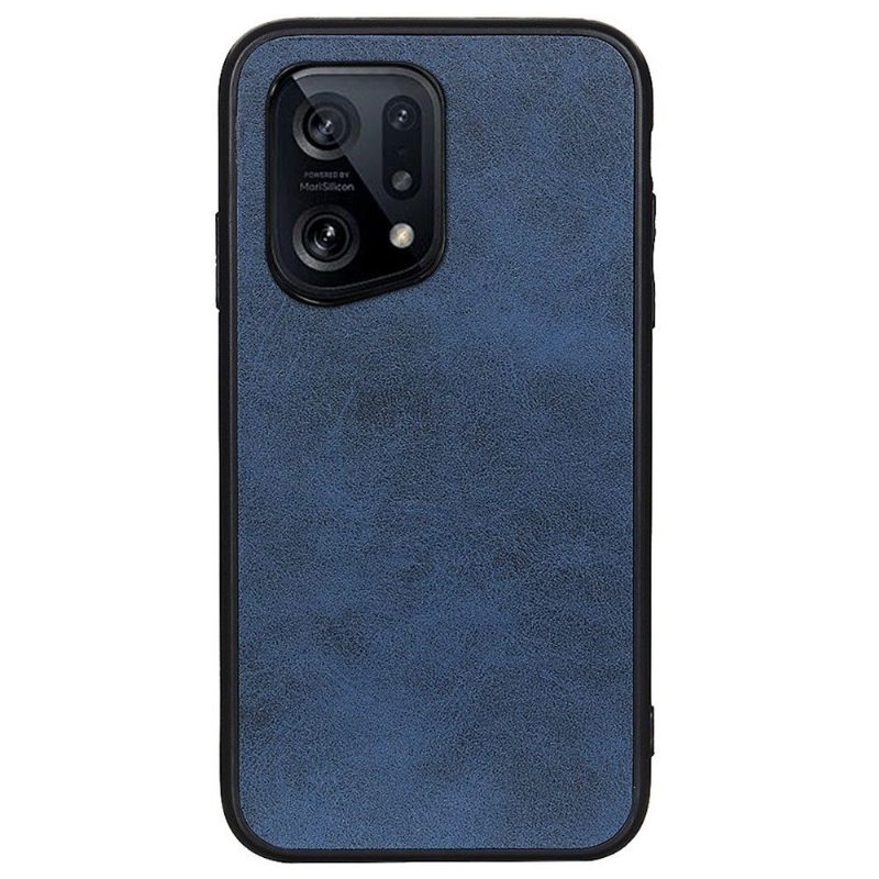 Hoesje voor Oppo Find X5 Vintage Kunstleer Jazz