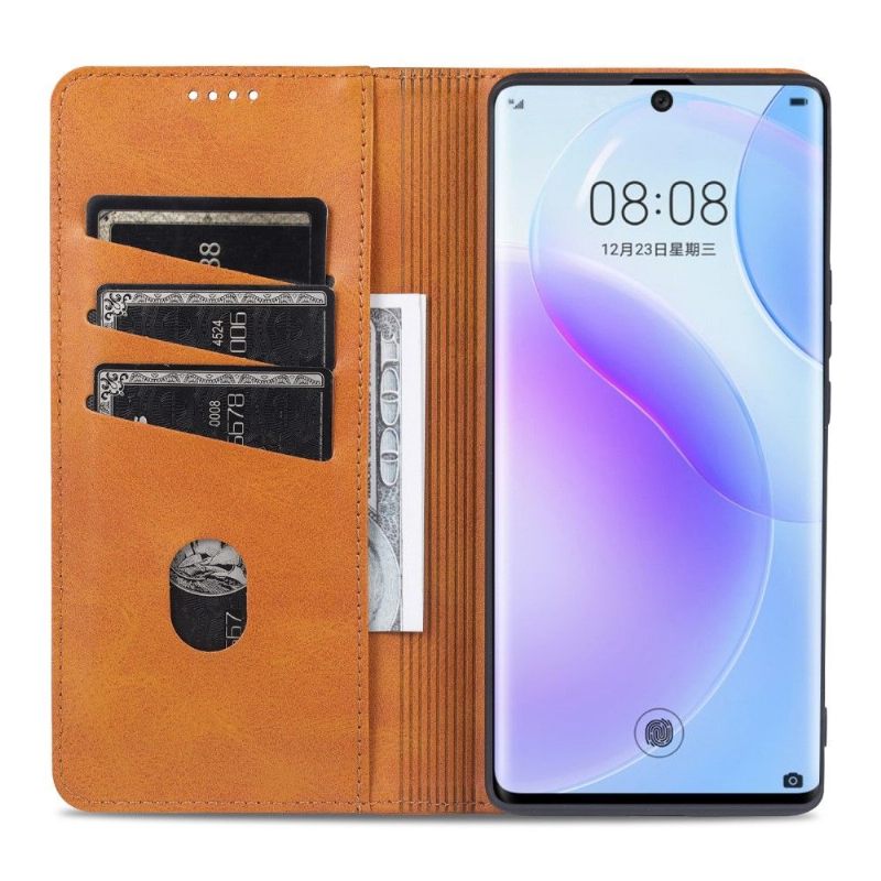 Case voor Honor 50 / Huawei Nova 9 Bescherming Portemonnee Leren Azns Kunstleer