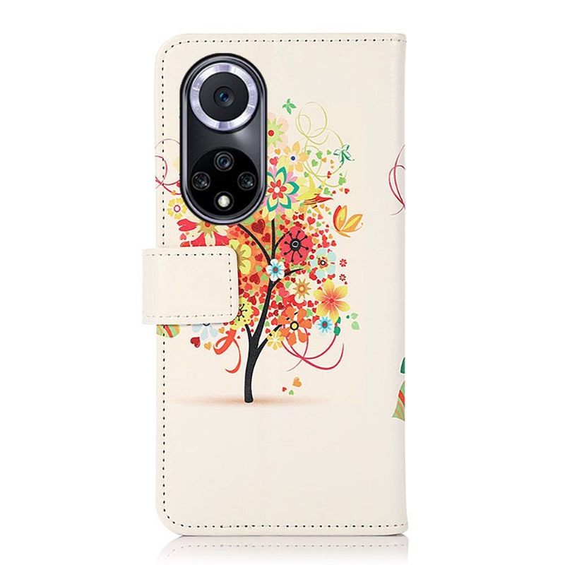 Folio-hoesje voor Honor 50 / Huawei Nova 9 Bloemenboom