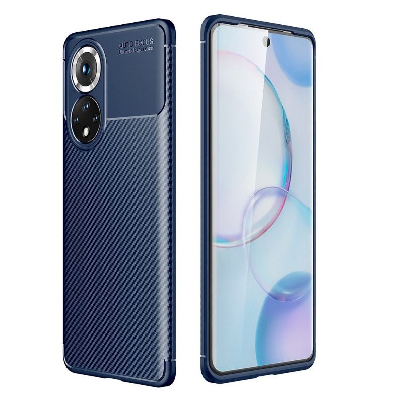 Hoesje voor Honor 50 / Huawei Nova 9 Koolstofvezelstijl