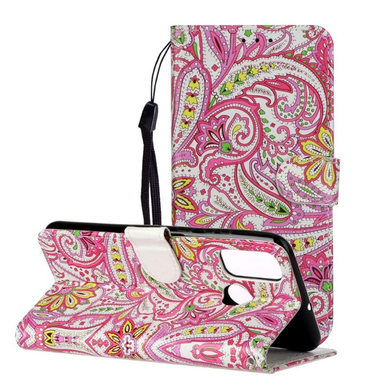 Flip Case voor Huawei P Smart 2020 Paisley Bloem