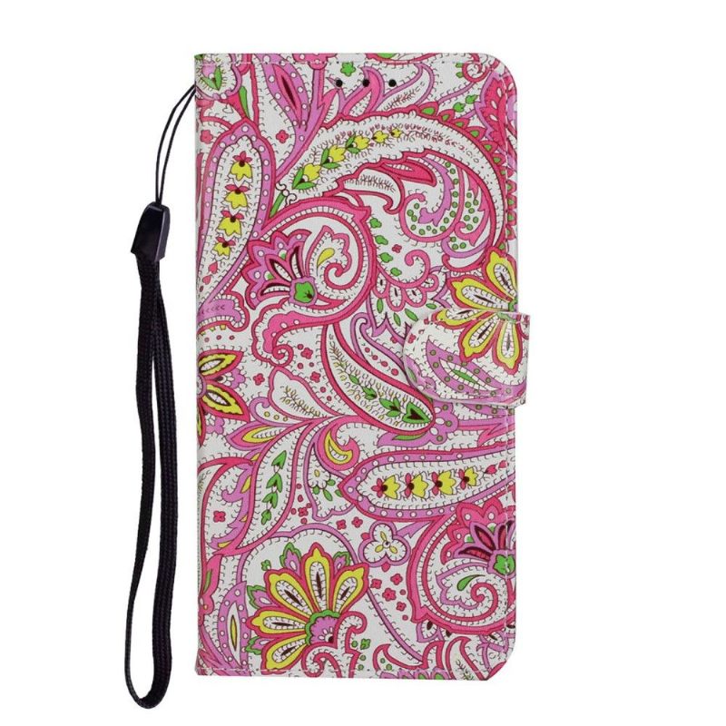 Flip Case voor Huawei P Smart 2020 Paisley Bloem