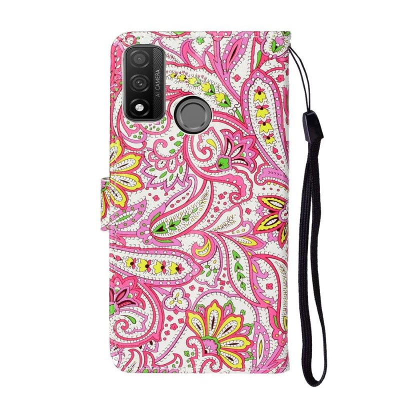 Flip Case voor Huawei P Smart 2020 Paisley Bloem