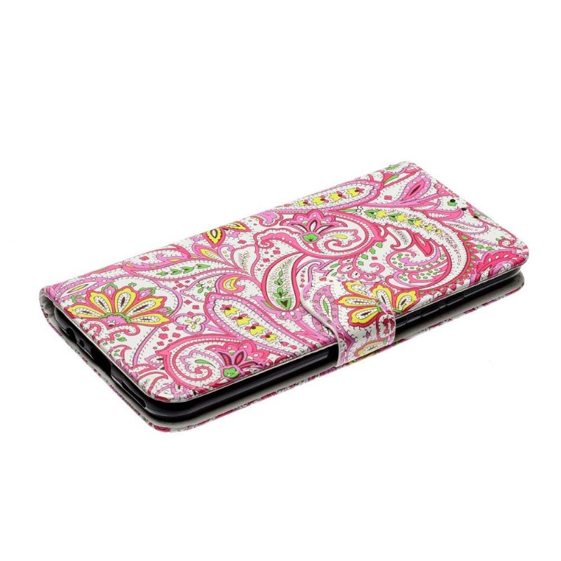 Flip Case voor Huawei P Smart 2020 Paisley Bloem