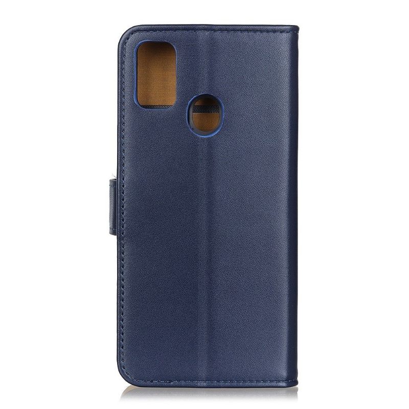 Folio-hoesje voor Huawei P Smart 2020 Basis Kunstleer - Marineblauw