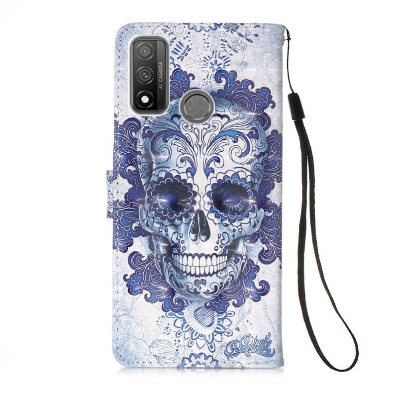 Folio-hoesje voor Huawei P Smart 2020 Calavera-patroon