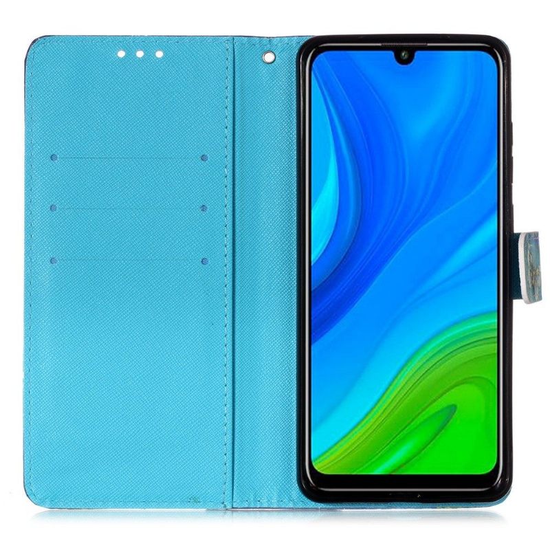 Folio-hoesje voor Huawei P Smart 2020 Calavera-patroon