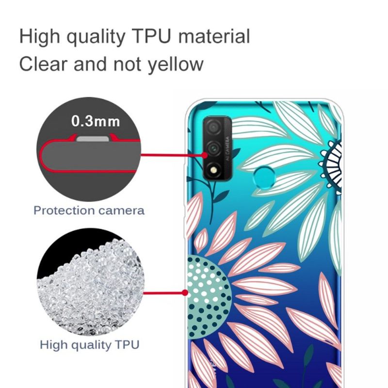 Hoesje voor Huawei P Smart 2020 Madeliefjesbloemen