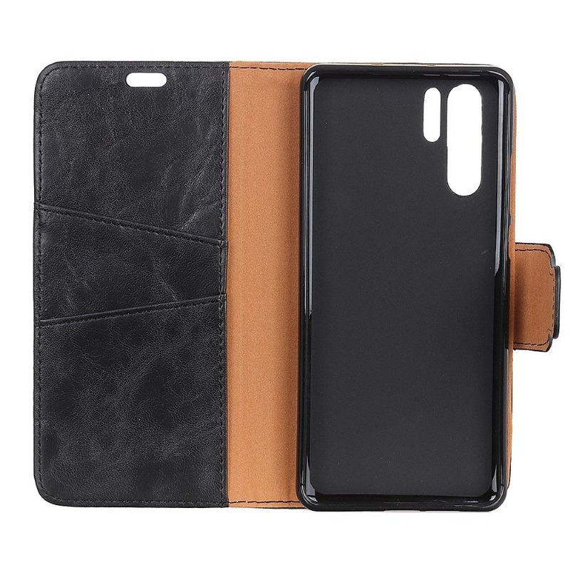 Case voor Huawei P30 Pro Edward Kunstleer