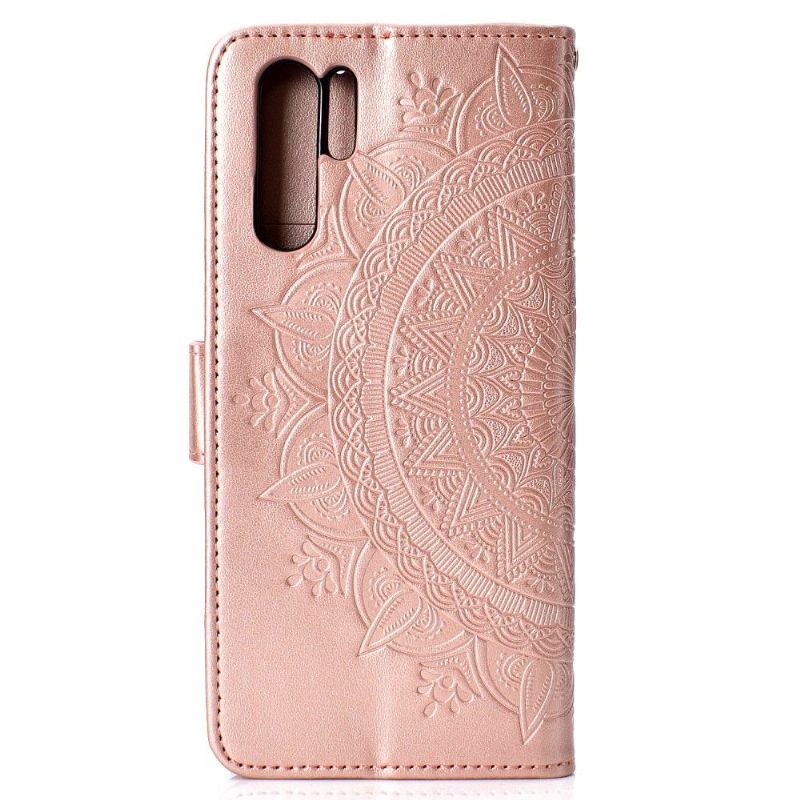 Case voor Huawei P30 Pro Kaarthouder Met Mandalapatroon