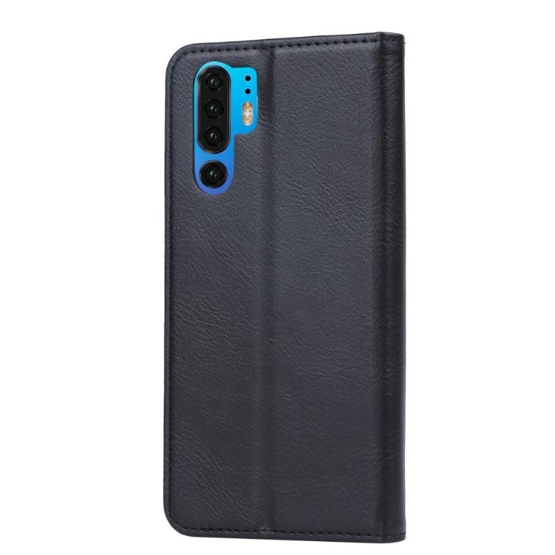 Cover voor Huawei P30 Pro Leer Met Standaard