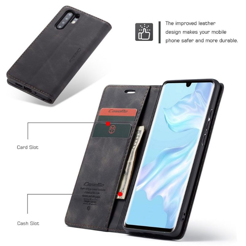 Cover voor Huawei P30 Pro Premium Kunstleer