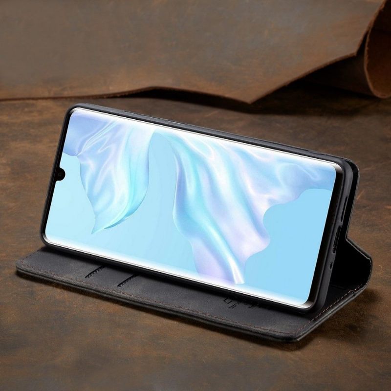 Cover voor Huawei P30 Pro Premium Kunstleer