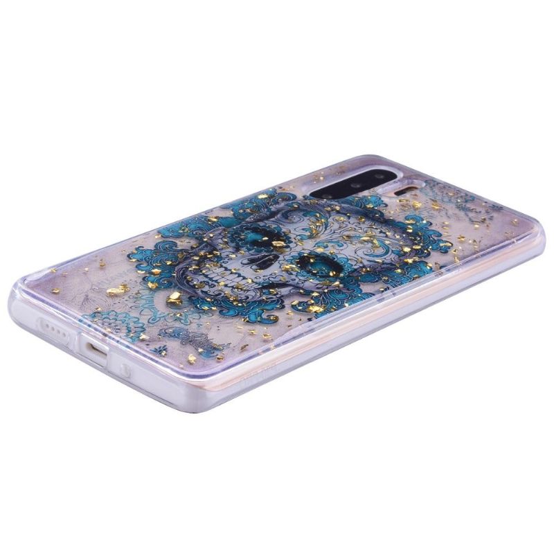 Hoesje voor Huawei P30 Pro Bloemenschedel