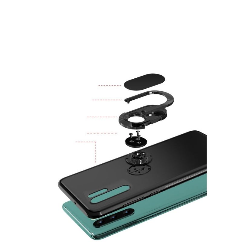 Hoesje voor Huawei P30 Pro Mat Effect Met Magnetische Ondersteuning