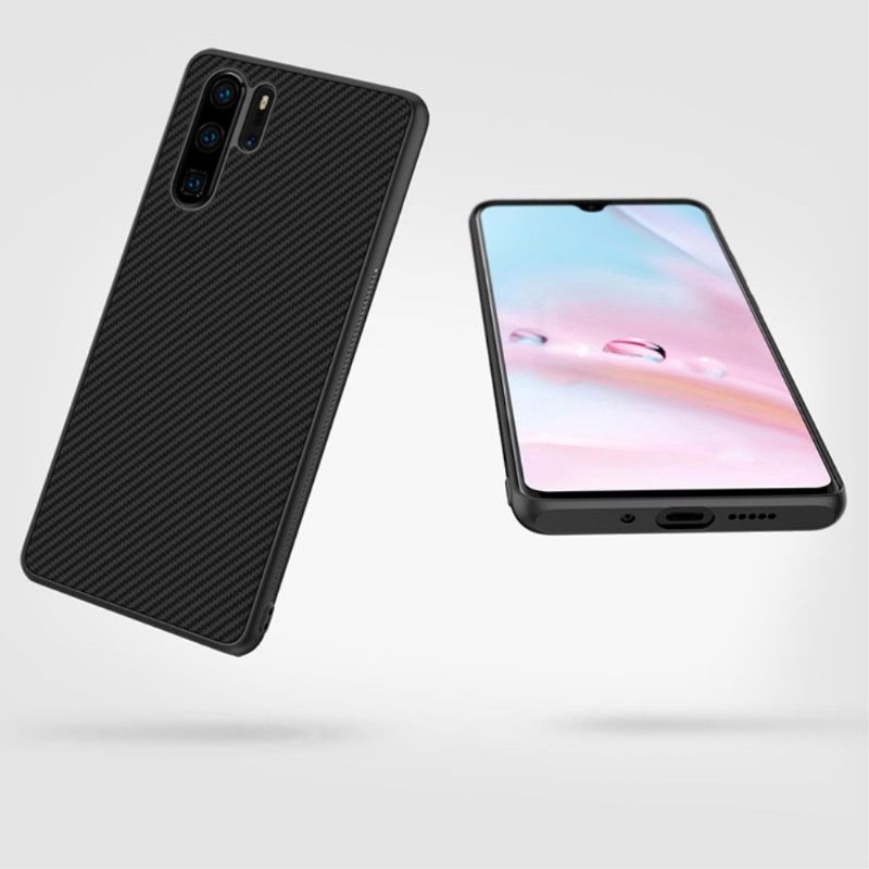 Hoesje voor Huawei P30 Pro Synthetische Vezel