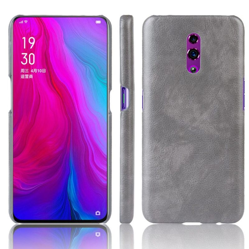 Hoesje voor Oppo Reno Premium Leereffect