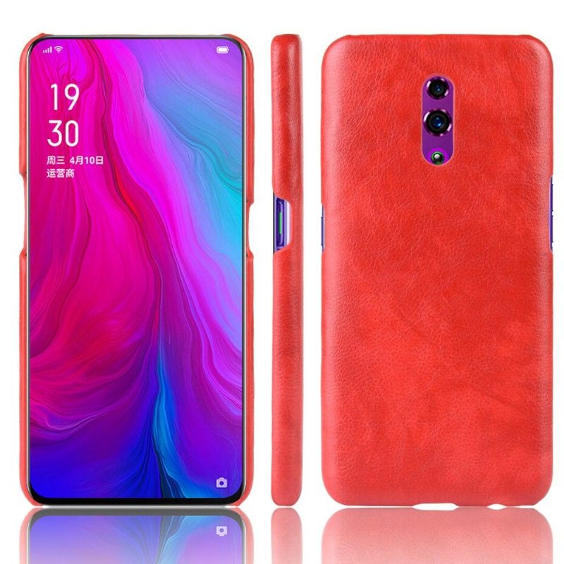 Hoesje voor Oppo Reno Premium Leereffect